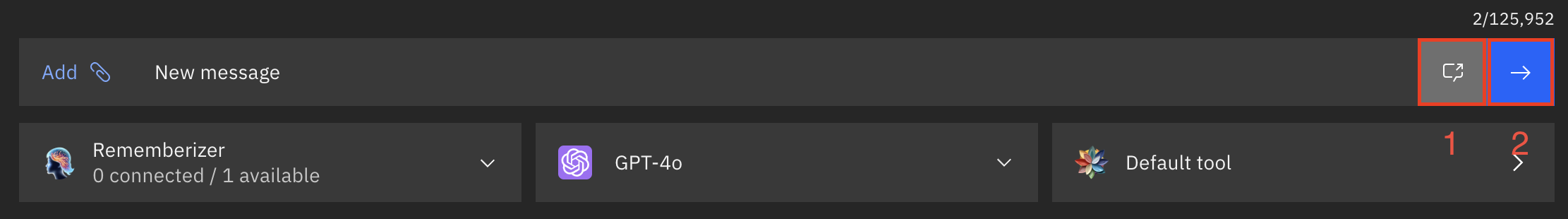 أزرار الدردشة